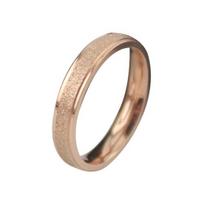 Unisex matinis žiedas Vestuvių sužadėtuvių papuošalai Valentino dienos dovana US 7 Women beige