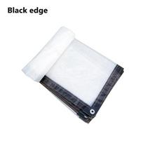 PE plėvelė permatoma lietaus audinys Balkonas sodas vandeniui atsparus pastogė Sultingi augalai Prieglauda Palaikykite temperatūrą šešėliai burė 1X2m(1Pc) white