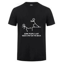 Summer Men T-Shirts 3D Trend Anime Stick figure Crew Neck TShirts  Loose Casual Fashion Harajuku Short Sleeve Tees Clothing S smėlis