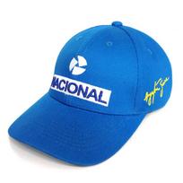 Ayrton Senna beisbolo kepurė Unisex madinga šauni siuvinėjimas Ayrton Senna kepurės Reguliuojamos medvilninės tėčio kepuraitės One Size