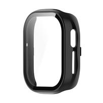 652F Screen Protector Case Cover for Watch 4 Scratch-resist Shock Frame Full Edges Coverage Smartwatch Onepiece Bumper Shell juoda