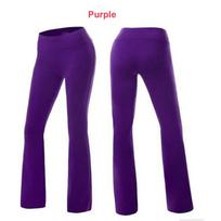 loose casual sports wide-leg pants, leggings - suitable for yoga, running, fitness, and aerobics, straight-cut pants S violetinė