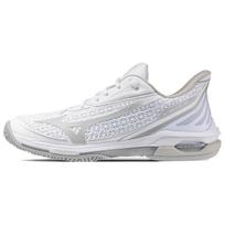 Mizuno Wave Exceed Tour 7 AC žemi teniso bateliai moterims Balti/Pilki 61GA267101 36