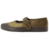 Vans Mary Jane LOWPRO unisex comfortable versatile Mary Jane shoes olive green VN000D34DFQ 37