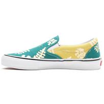 Vans Slip On Skate Aloha Unisex Low Top Sneakers Green VN0A5FCA3LA 37