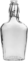 Stiklinis butelis su hermetiniu kamšteliu Browin 250ml
