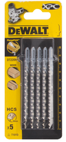 DEWALT PJŪKLELIS SIAURAPJŪKLIUI 100×75/4,2mm T101D XPC MEDIENAI / 5vnt. ŠVARUS PJŪVIS