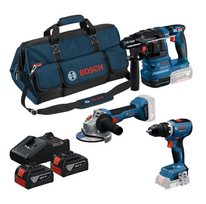 BOSCH COMBO RINKINYS 18V (GSB+GWS+GBH+3×5.0Ah+GAL)