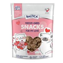 BALTICA Freeze-Dried Snacks For My Love liofilizuotos jautienos širdys – skanėstas šunims ir katėms – 10 g