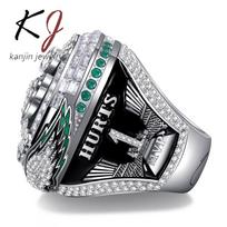 2024-2025 Eagles čempionato žiedas NFL Philadelphia Eagles vyriškas žiedas Europa ir Amerika size 9