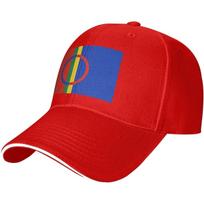 Sami Vėliava Indigenous Kultūra Beisbolo Kepuraitė Poliesterio Kepurė nuo Saulės Atsitiktinė Reguliuojama Trucker Kepurė Suaugusiems Adjustable black