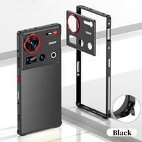 Luxury Metal Bumper Case for ZTE nubia Z80 Z70S Z70 Z60 Ultra Aluminium Frame Protective Cover +Metal Lens Protection Film Opp Bag&For ZTE nubia Z70 Ultra 5G 6.85"