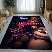 Horror Freddy F-FNAF Games Living Room Non-Slip Area Rug Soft Carpet for Bedroom Kids Playroom Sofa,Home Decor Doormat Gift 40x60cm