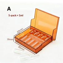 1/2/5Ml Vial Storage Case Lightproof Peptide Storage Box For Fridge Portable Insulin Travel Organizer Medical Ampoule Holder A
