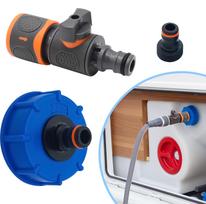 1 Rinkinys Karavano Kemperio Vandens Bakelio Užpildymo Adapterio Jungtis Su Greito Jungimo Pagrindo Valdymo Rinkinys Adapteris RV Dalys Aksesuarai