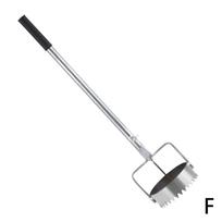 Mulch Hole Puncher Metal Stainless Steel Greenhouse Film Punch Retractable Hole Opener Gardening & Planting Tools