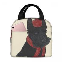 I Love My Scotties Dog 3 Insulated Lunch Bag for Kids School Cooler Thermal Food Box Tote Portable Lunch Boxes Container One Size