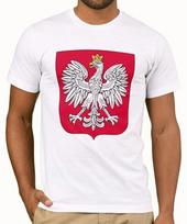 POLSKA Poland T-Shirt Top | Red White Football Tee. Polish Kit 2026 Chest Tee L