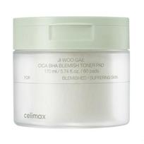 CELIMAX JI WOO GAE Cica BHA Blemish Toner Pad 170ml / 60pads 170ml