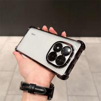 Case For Xiaomi Redmi Note 13 Pro Plus 14 12 11 10 Redmi 13C 14C 10C 12C Shockproof Transparent Built in Camera Lens Protector Redmi Note 14 Pro+ 5G (Global) juoda