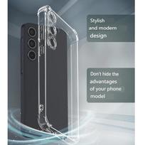 Case For Samsung Galaxy A16 A36 A56 A26 A15 A25 A35 A55 A06 A05 A53 A13 A14 A54 A34 S25 S24 FE S23 S22 Transparent Soft Cover Galaxy S25+ gryna