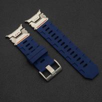 Rubber Silicone Strap for Samsung Galaxy Watch Ultra 47mm Luxury Men Sport Band Galaxy Ultra 2025 No Gaps Curved End Bracelet Galaxy Ultra 47mm