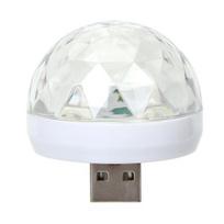 RainbowActivated Sound Ball Magic USB Mini Disco Light KTV neoninė lempa 1pc šviesiai pilka spalva