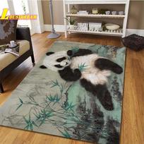 Panda Kilimas Mielas Gyvūno Kilimas Vaikų Kilimas Svetainės Miegamojo Namų Dekoro Kilimas Grindų Kilimėliai Durų Kilimėliai Fotografijos Rekvizitas Dovanos 40x60cm
