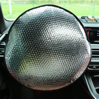 Automobilio vairo gaubtas nuo saulės Dvigubas storas apsaugos nuo saulės Sulankstomas apsaugos nuo UV saulės kremas Automobilių reikmenys Automobilio vairo dangtelis 01