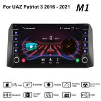 Skirta UAZ Patriot 3 2016–2021 su mygtuko rankenėle Android Car Radio Multimedia Player Navigation Stereo GPS 2 Din 1+16GB 1+16GB