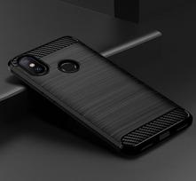 Matte dėklas xiaomi a2 Mi A2 mia2 Smūgiams atsparus Anglies pluošto minkštas galinis dangtelis xaomi Mi 6x mi6x Smūgiams atsparus silikoninis dėklas Mi A2 juoda
