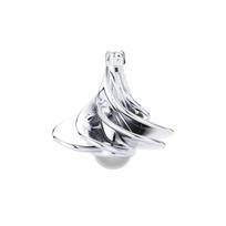Wind Gyro Toy Aerodynamic Metal Alloy Wind Blowing Rotation Fidget Spinner EDC Toys for Kids Adults Stress Reliever sidabras