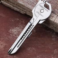 Kišeninis raktų pakabukas Multitool Keys Formos žiedas atidarytuvas Escape Lauko įrankių priedai