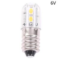 E10 LED lemputė 6V 12V 24V Atnaujinimo lemputės 4 LED lempos Pakeitimas Žibintuvėlio Indikatoriaus lemputei Priekiniam žibintui Variklio Dviratis LED lemputės 6V