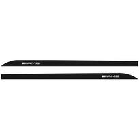 2 vnt. Anglies pluošto automobilio durų šoninės juostelės lipdukas Anti-scratch Refit lipdukas Mercedes-Benz AMG C500 C200 C300 A B C E GLA CLA GLK GL ML GLE W204