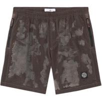 Stone Island Camouflage Elastic Waist Mid-Rise Swim Shorts Men swimwear Military-Green K1S15B1000-10S0A78-V0054 L