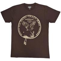 Neil Young marškinėliai: Turas '76 Ruonis (Ruda) OFICIALUS NAUJAS L
