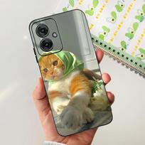 For Motorola Moto G55 5G Case Cute Cartoon Cat Animals Soft Silicone Shockproof TPU Back Cover Phone Case For MotoG55 G 55 Funda Motorola Moto G55