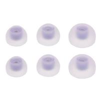 Earbud Tips Replacement for SM-R177 Galaxy Buds2 Earbuds,S/M/L 3 Size Silicone Flexible Ear Tips Buds Wing Tips violetinė