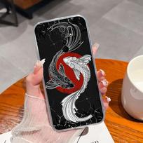 For Redmi 9 Prime Phone Cover Simple Flowers Lightweight Cases Soft Slim TPU Silicone Transparent Shell For Redmi9 9Prime Funda Redmi 9 black