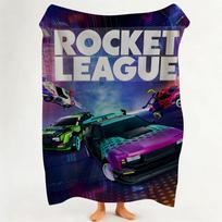 Game R Rocket L League Throw Flannel Throw Blanket Suitable for Sofa Living Room Bedroom 75cmx90cm