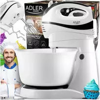 Adler Europe Maišytuvas su dubeniu 400W, erdvus, kompaktiškas - Adler AD 4206