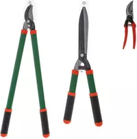 Genėjimo žirklių rinkinys iš 3, patvarus, aštrus, tikslus pjovimas, ergonomiškos rankenos Adler AD6805