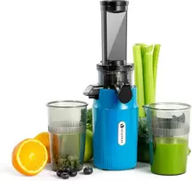 Ventray lėtaeigė sulčiaspaudė 60 aps./min, 100 W, 370 ml, kompaktiška, Ginnie