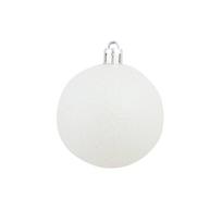 100 Piece Christmas Ornament Set 3 4 6 cm White Grey