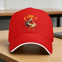 F Caw F Gaidys Juokingas Paukštis Vištų Šnabždėtojas Fawk Beisbolo Kepuraitė Individuali Pasidaryk Pats Trucker Kepuraitė Pavasario Mada Sportinė Snapback Kepuraitė One Size