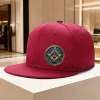 All Seeing Eye Masonic Freemason Snapback Cap Polyester Adjustable Baseball Hat Casual Gift for Unisex Women One Size
