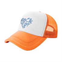 Rock Heart Graphic Trucker Hat Polyester Adjustable Casual Cap Unisex One Size