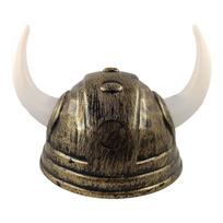 1Pc Viking Helmet Buffalo Horn Hat for Halloween Costume Party Dress Up Photo Booth Viking Cosplay Headwear One Size auksas