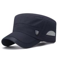 Men's Adjustable Cotton Baseball Cap, Flat Top, Trucker Hat, Dad Hat, Classic Adjustable